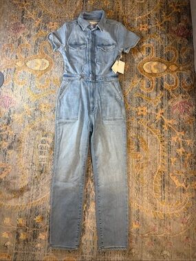 Good American Denim Jumpsuit - Short Sleeve